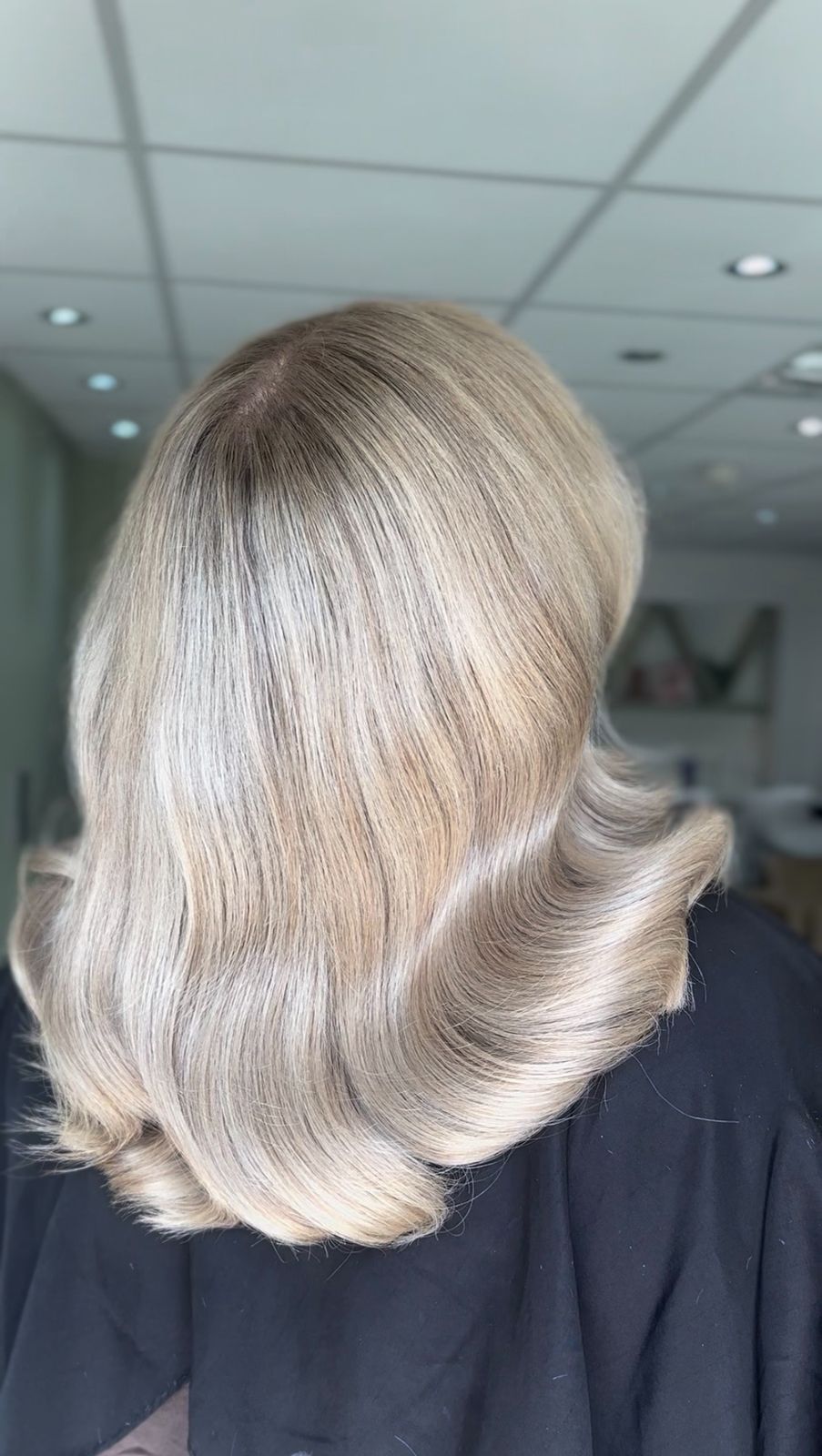 Blonde balayage by Irvine Hair Studio